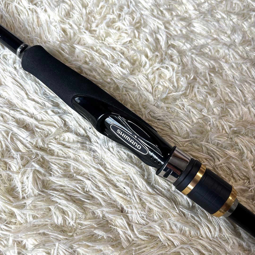 《良品》 シマノ フリーゲーム S86ML-4 スピニング 振出ロッド