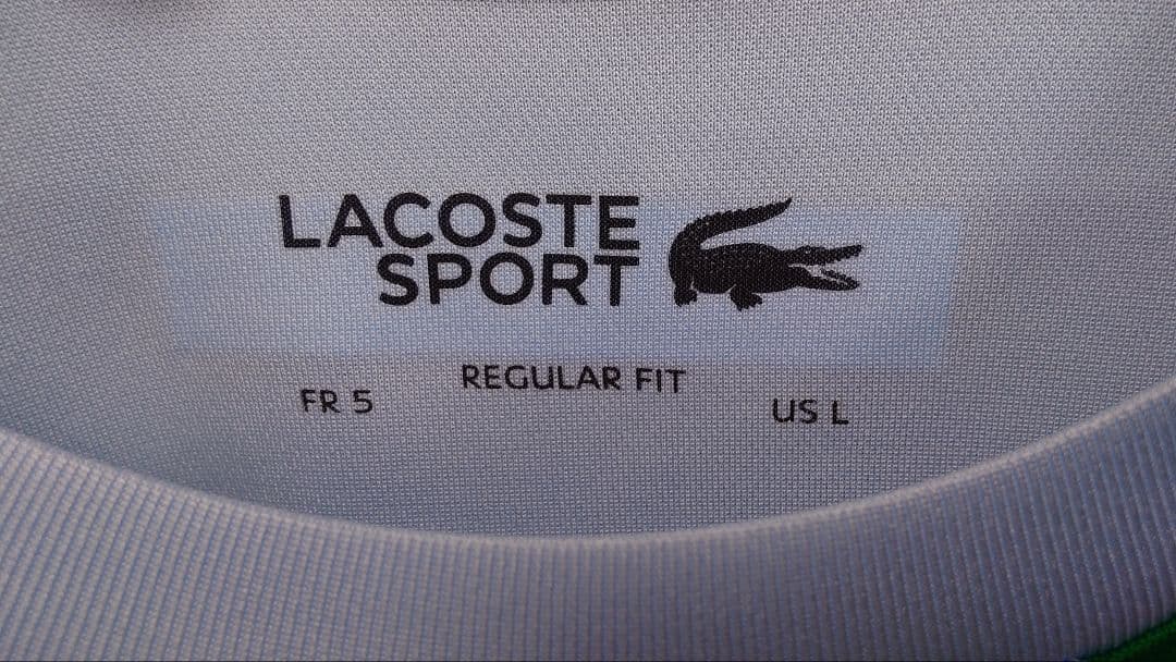 LACOSTE ウルトラドライ テニス用Tシャツ 日本サイズXL＆キャップセット