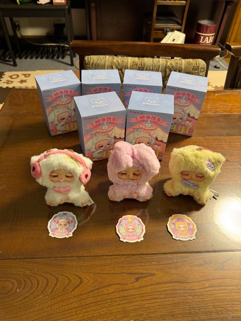 babythree sleepy doudou ぬいぐるみ ねむねむ　9個