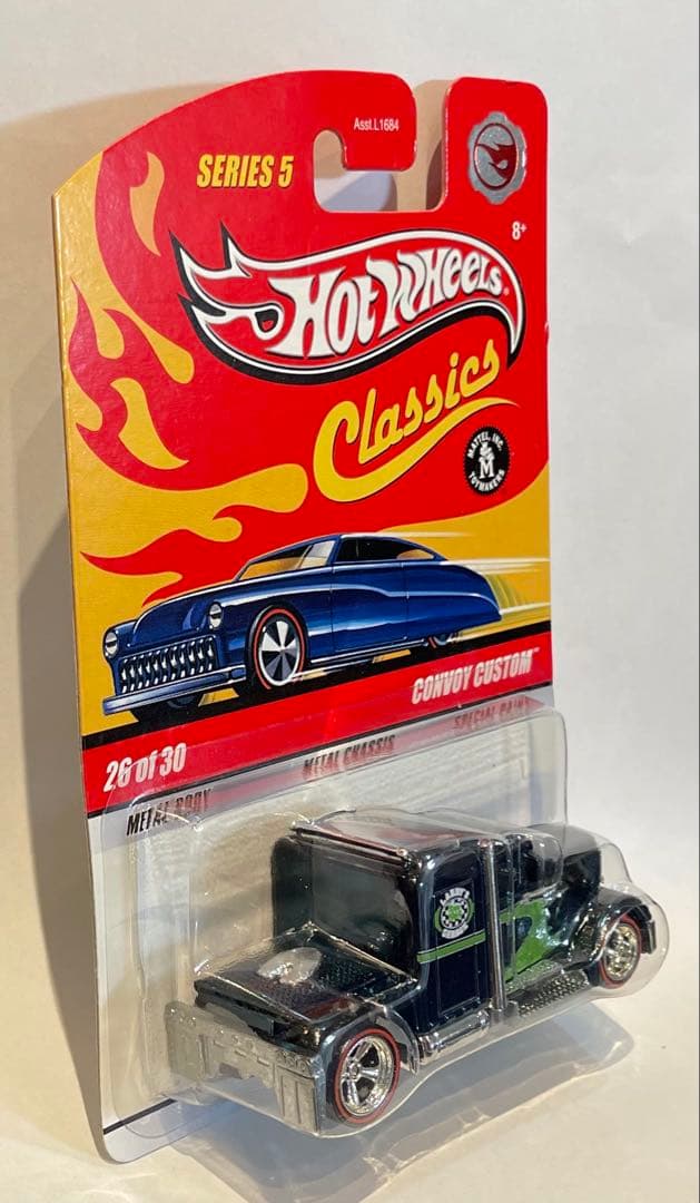 ホットウィール コンボイカスタム グリーン クラシックス ウォルマート限定