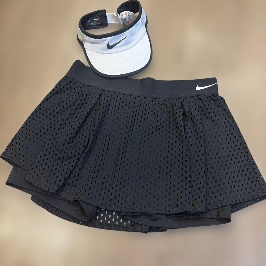 NIKE ナイキ　メッシュスコート　サンバイザー　２点セット