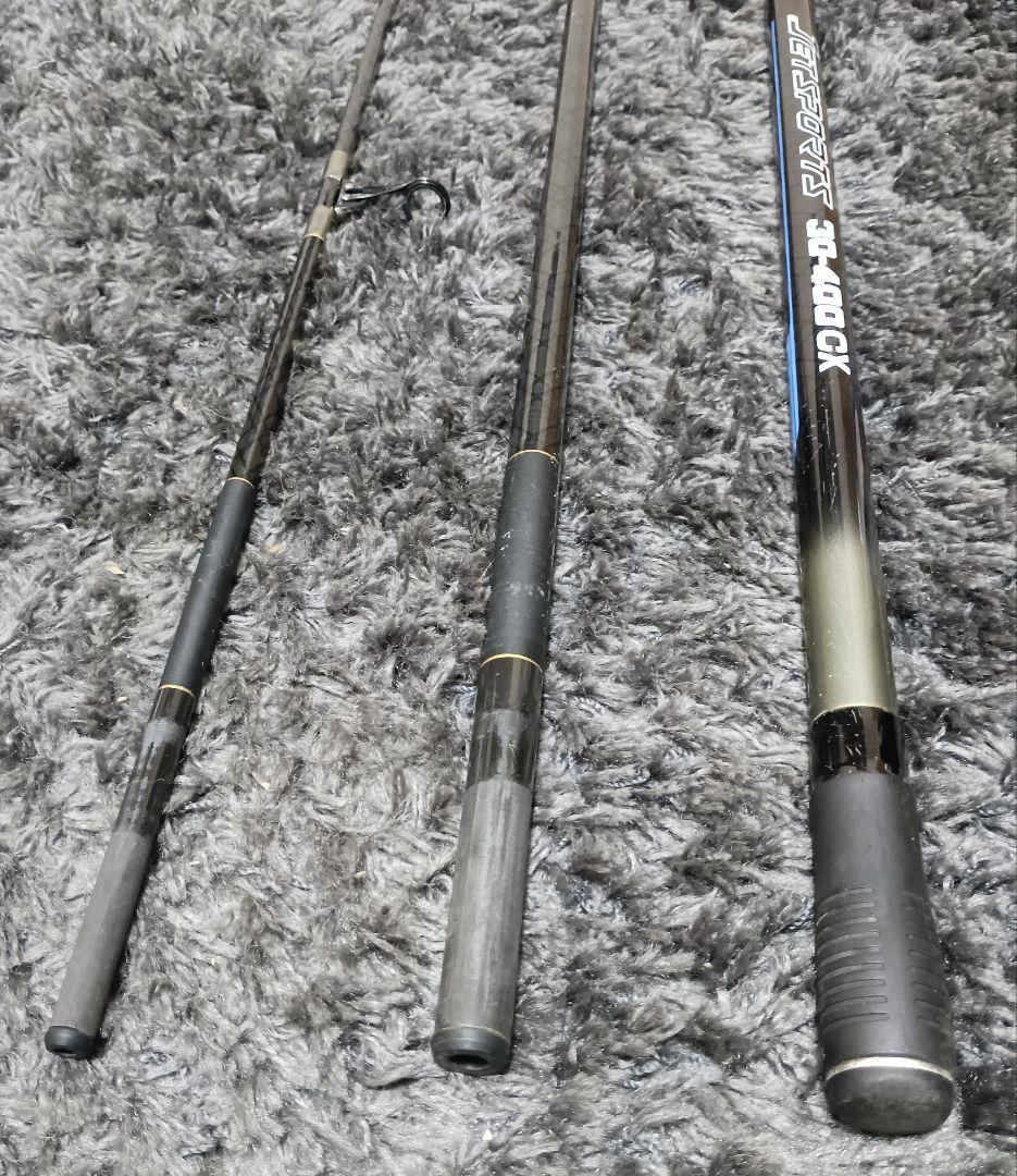 DAIWA CROSSCARBO JETSPORTS 30号400 3本継ぎ投竿
