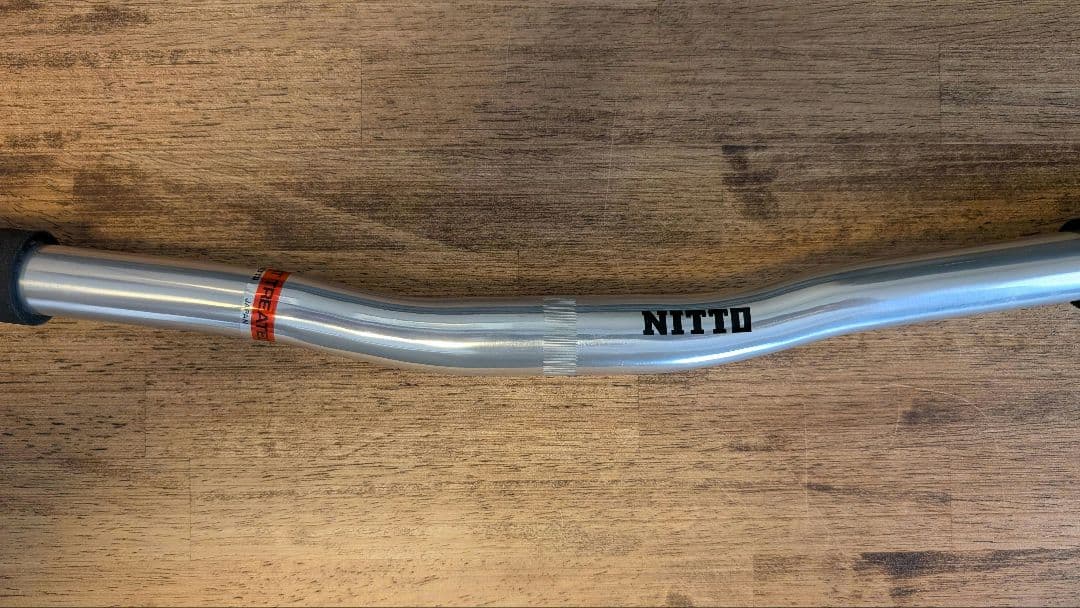 NITTO shred bar 25.4 650ミリ bluelug