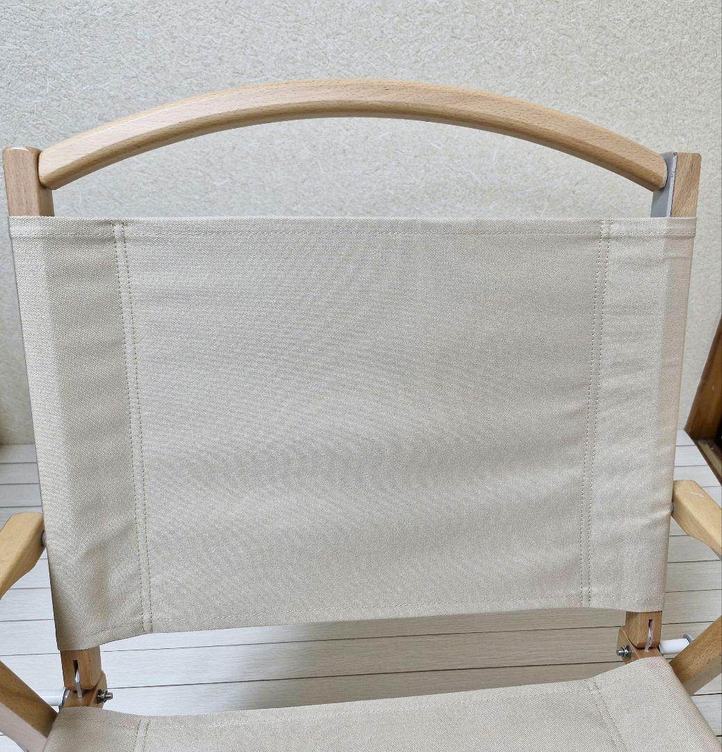 カーミットチェア ベージュ 折りたたみアウトドアチェア