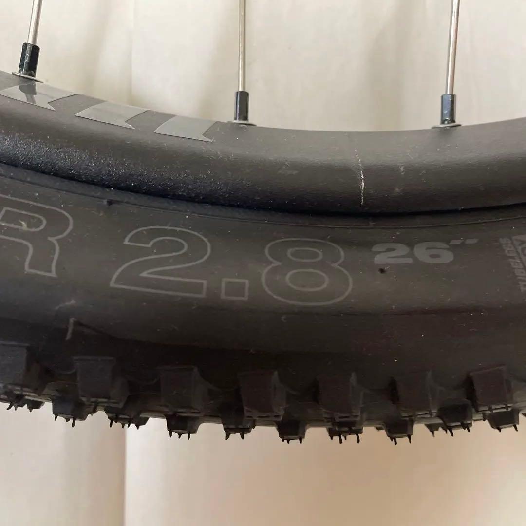 WTB ASYM i35 26インチ MTBホイール タイヤ前後セット 未使用品
