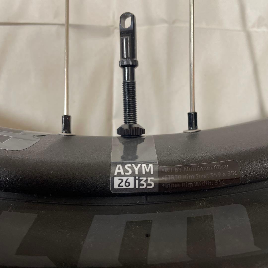 WTB ASYM i35 26インチ MTBホイール タイヤ前後セット 未使用品