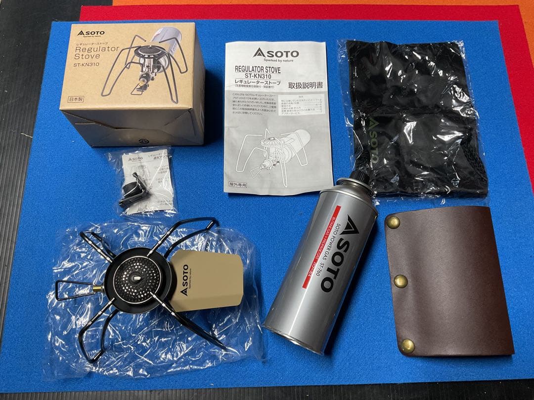 SOTO-ST-KN310 限定カラー・アシストレバーCB缶付き新品未使用未点火