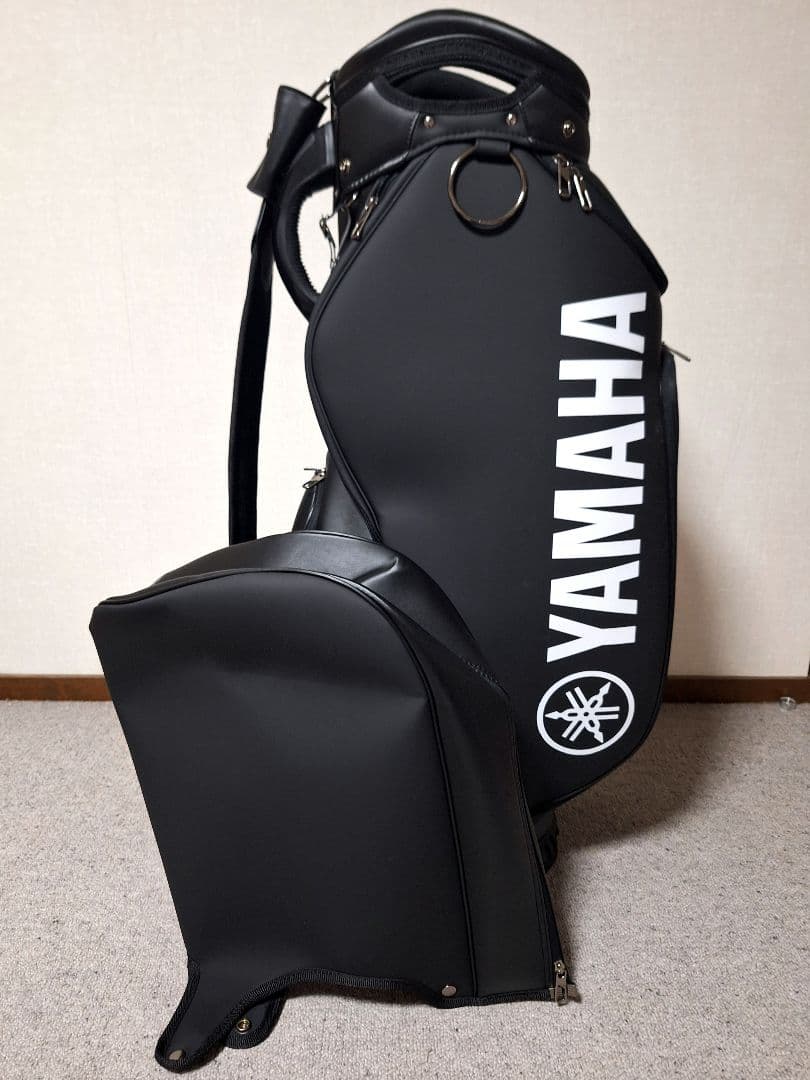 値下げ↘♥YAMAHA ♥プロツアーモデル★キャディバッグ★Y22CBP黒×黒