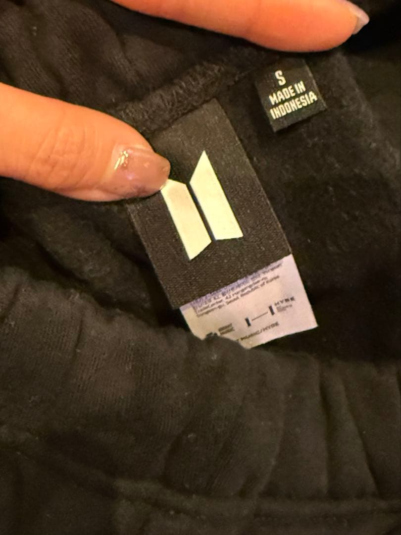美品 BTS (RM) ARMY JOGGER PANTS (Black/S)
