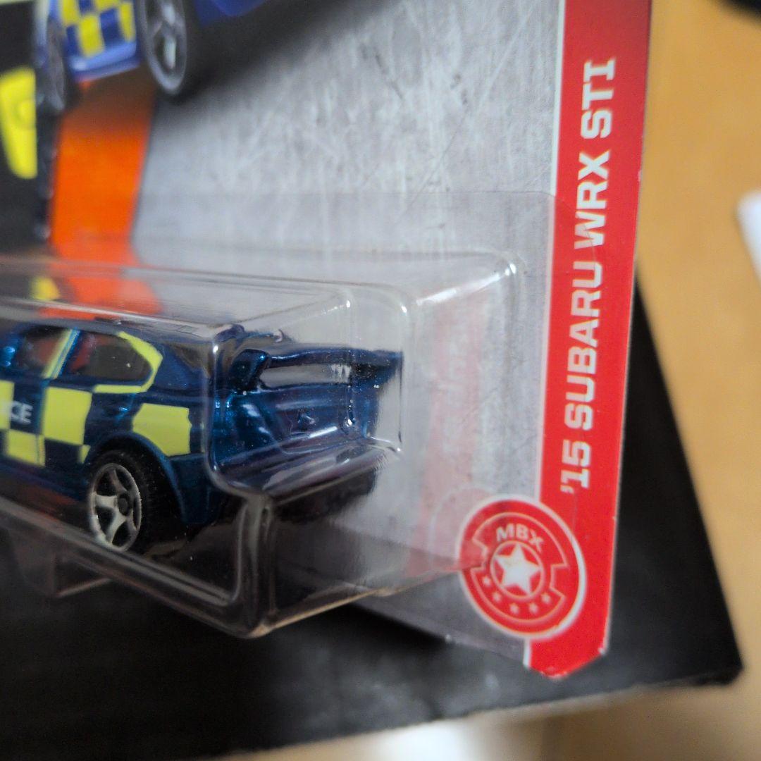 MATCHBOX 2015 SUBARU WRX STI 警察仕様