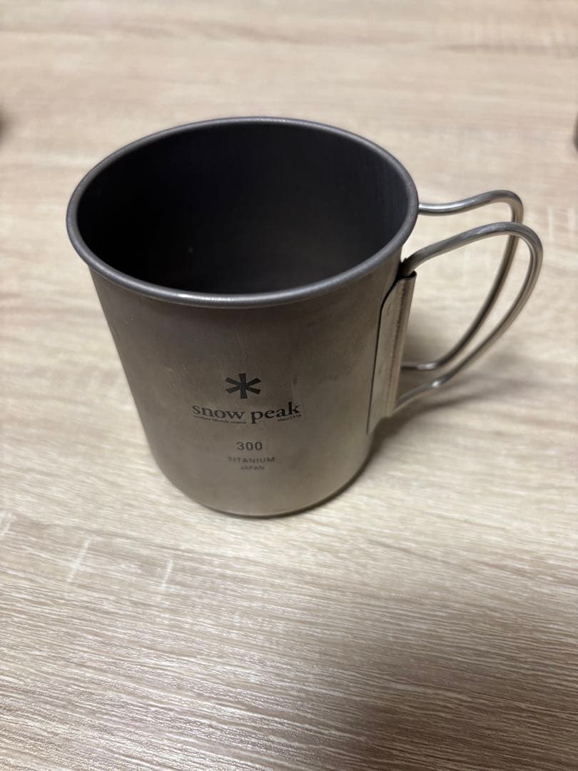 スノーピーク　チタンシングルマグ 450ml 300ml 缶クーラー350ml