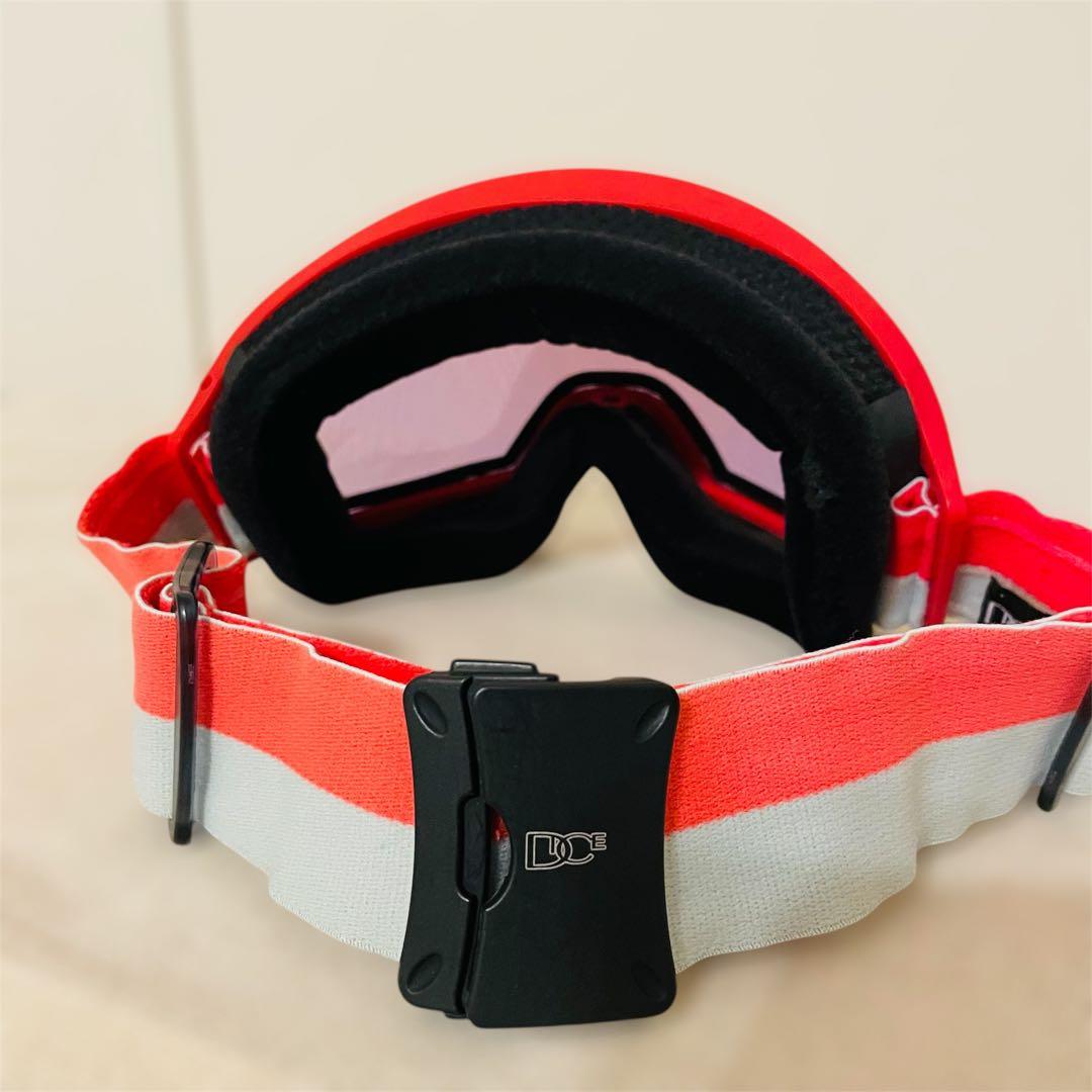 ダブルレンズDICE ULTRALENS PREMIUManti-fog RED