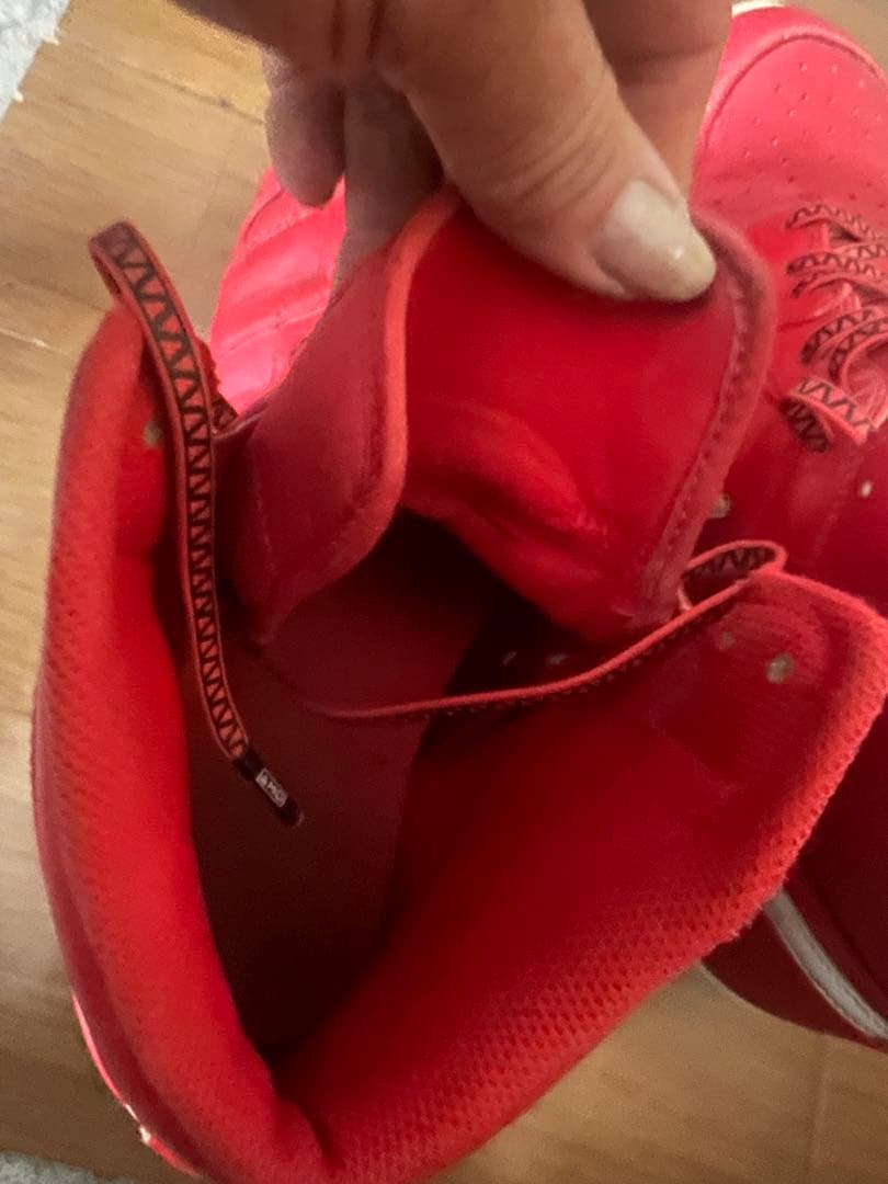 Nike Air Jordan レッド スパイクシューズ　30センチ