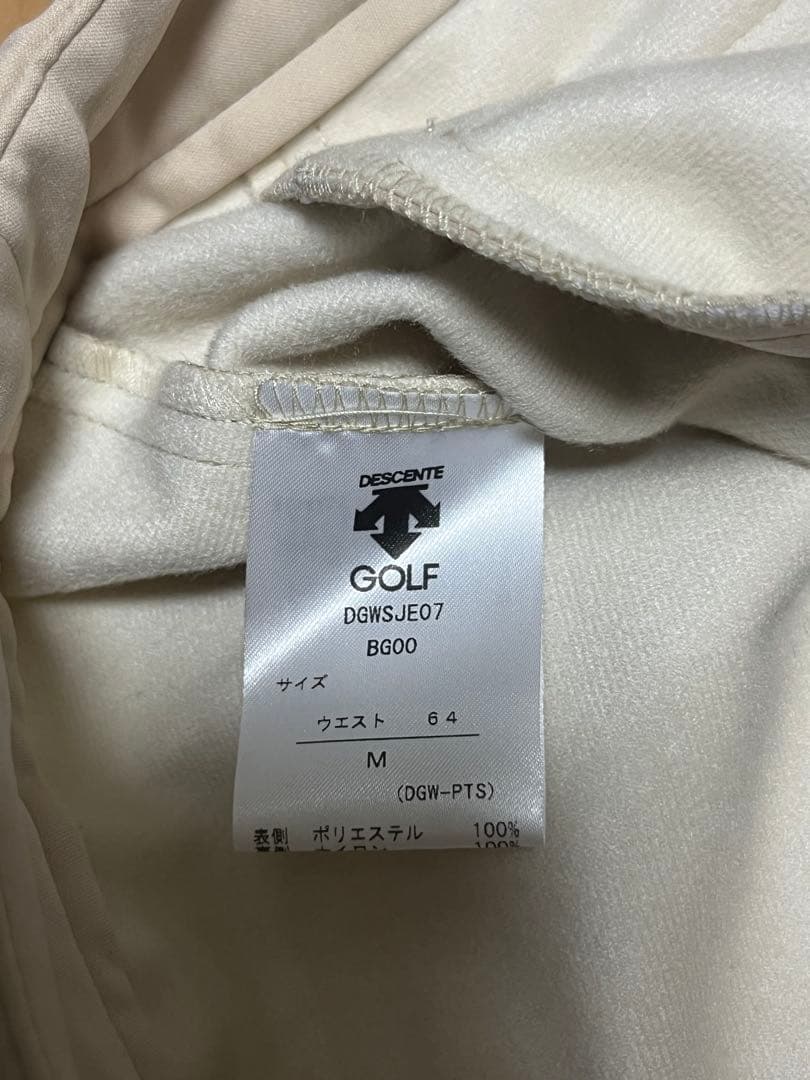 DESCENTE ゴルフスカート M ベージュ