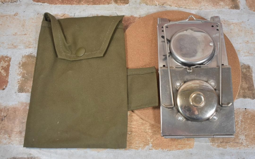 ★超レア美品★ スイス軍 フォールディング キャンドルランタン キャンプ1