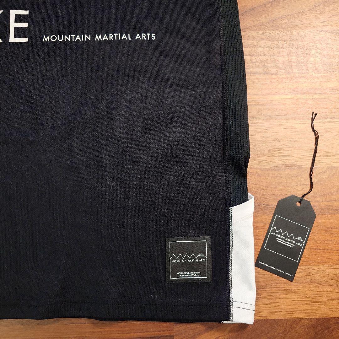 MMA RUN TRAILRUN HIKE Tee Black Mサイズ