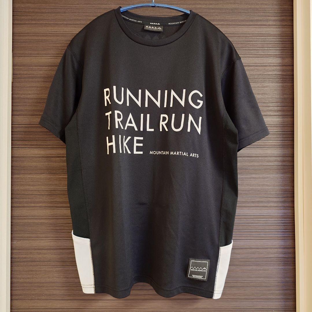 MMA RUN TRAILRUN HIKE Tee Black Mサイズ