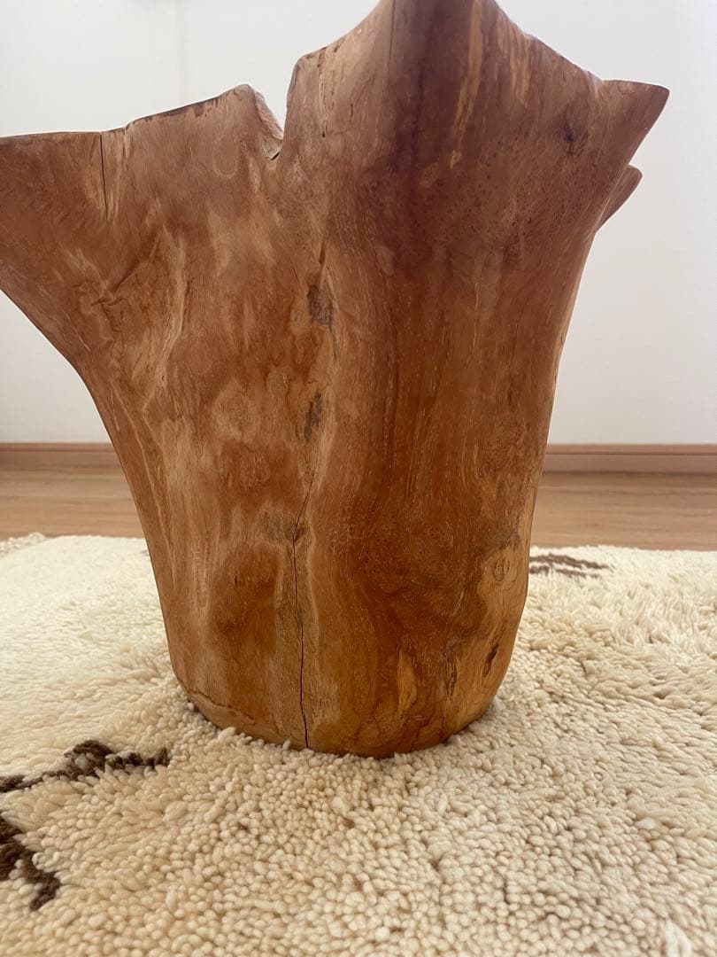 手彫りのwood object コンランショップ