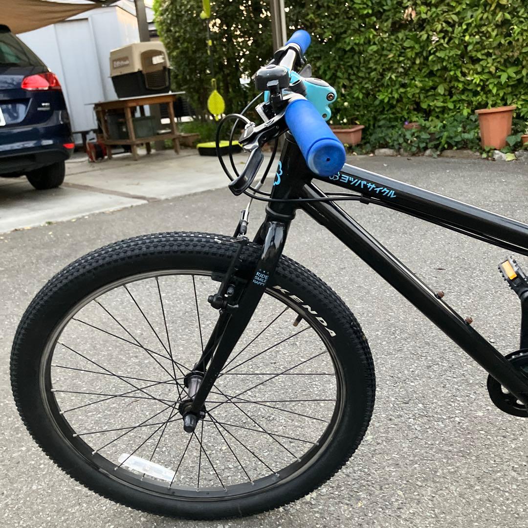 福岡市内直接引取り限定　自転車　ヨツバサイクル　24インチ　マウンテンバイク