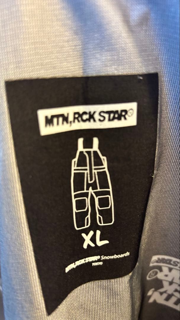 マウンテンロックスター　上下　ＸＬ　美品