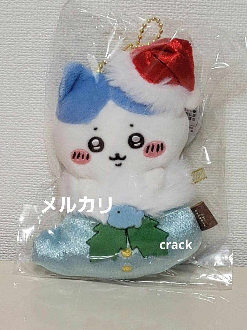 ナガノマーケット　オーナメント　マスコット　ハチワレ
