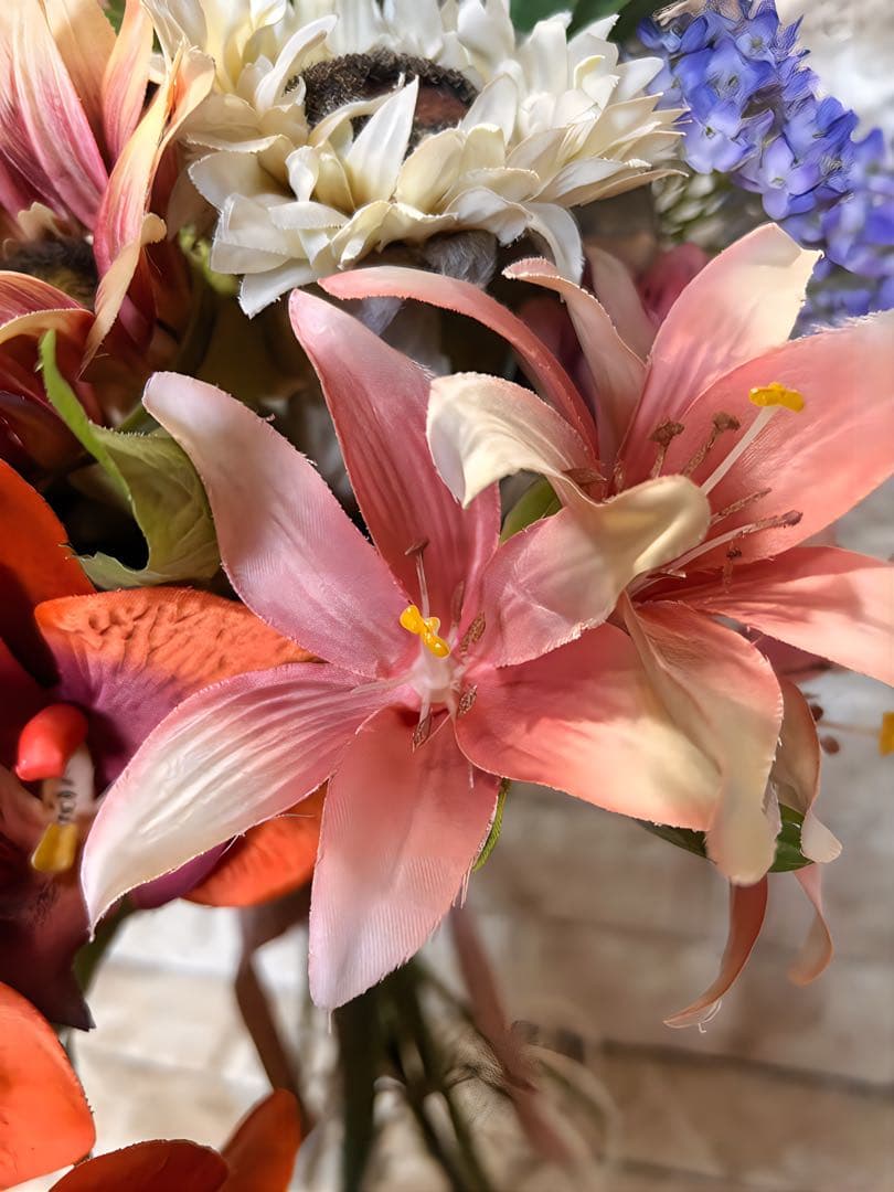 光触媒　人工観葉植物　ウォールグリーン　フェイクグリーン　胡蝶蘭ブーケ73