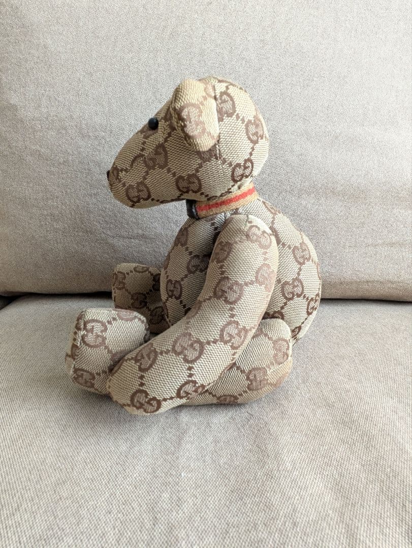 Gucci GGパターン ぬいぐるみ