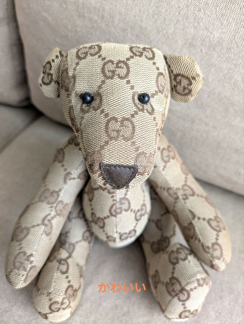 Gucci GGパターン ぬいぐるみ