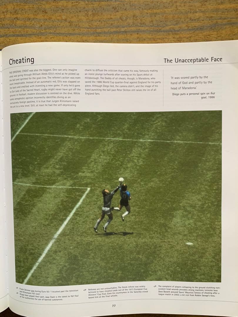 football the beautiful game 448ページ大冊 初版本