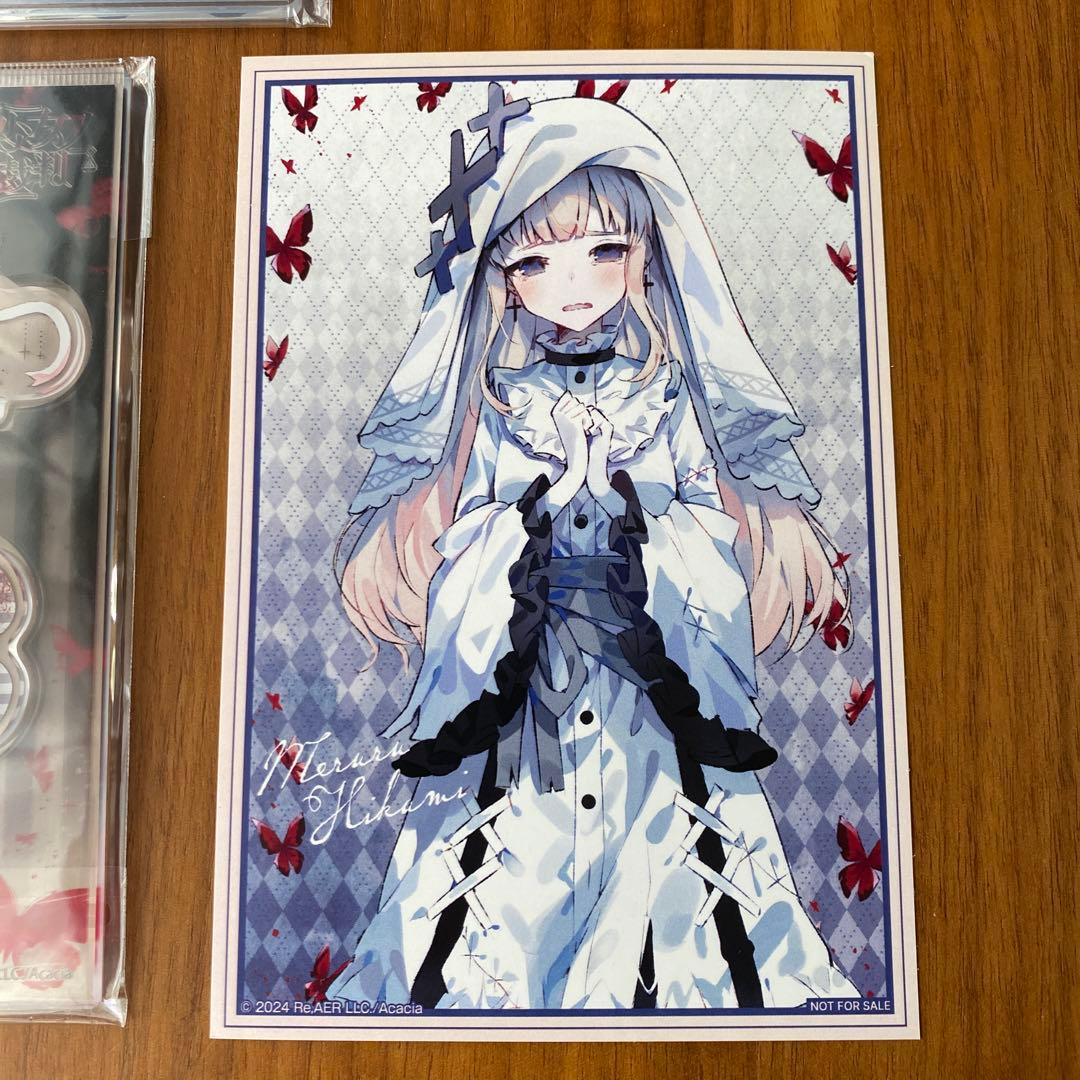 まのさば 魔法少女ノ魔女裁判　氷上メルル タワーレコード ポストカード　4点