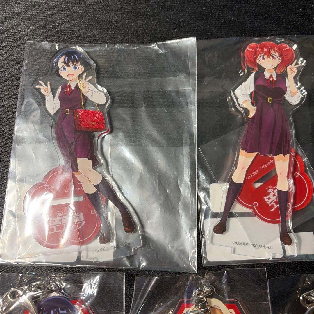 江戸前エルフ　オンラインくじ　B賞　アクスタ　アクキー　缶バッジ　等18点セット