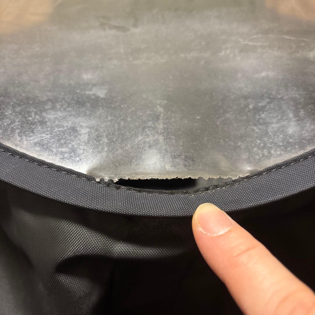 ノロッカ　norokka 後ろ乗せ レインカバー　ブラック