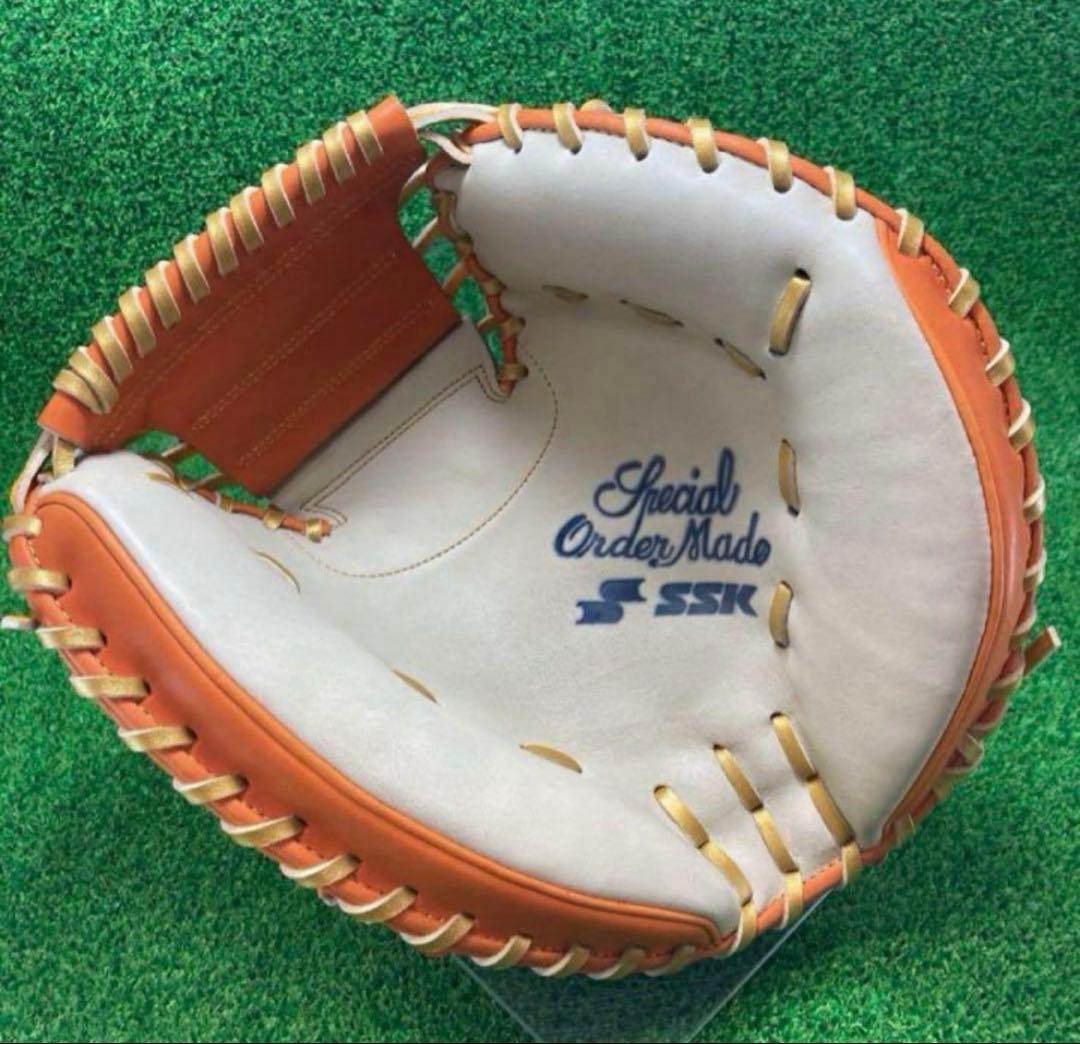 SSK エスエスケー 硬式野球 硬式キャッチャーミット 右投げ　捕手用 322