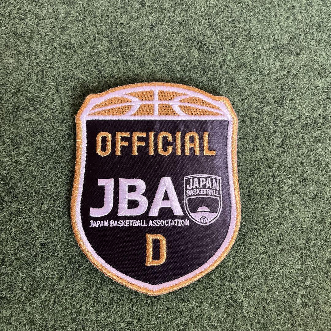JBA公式パッチ D級ライセンス審判ワッペン