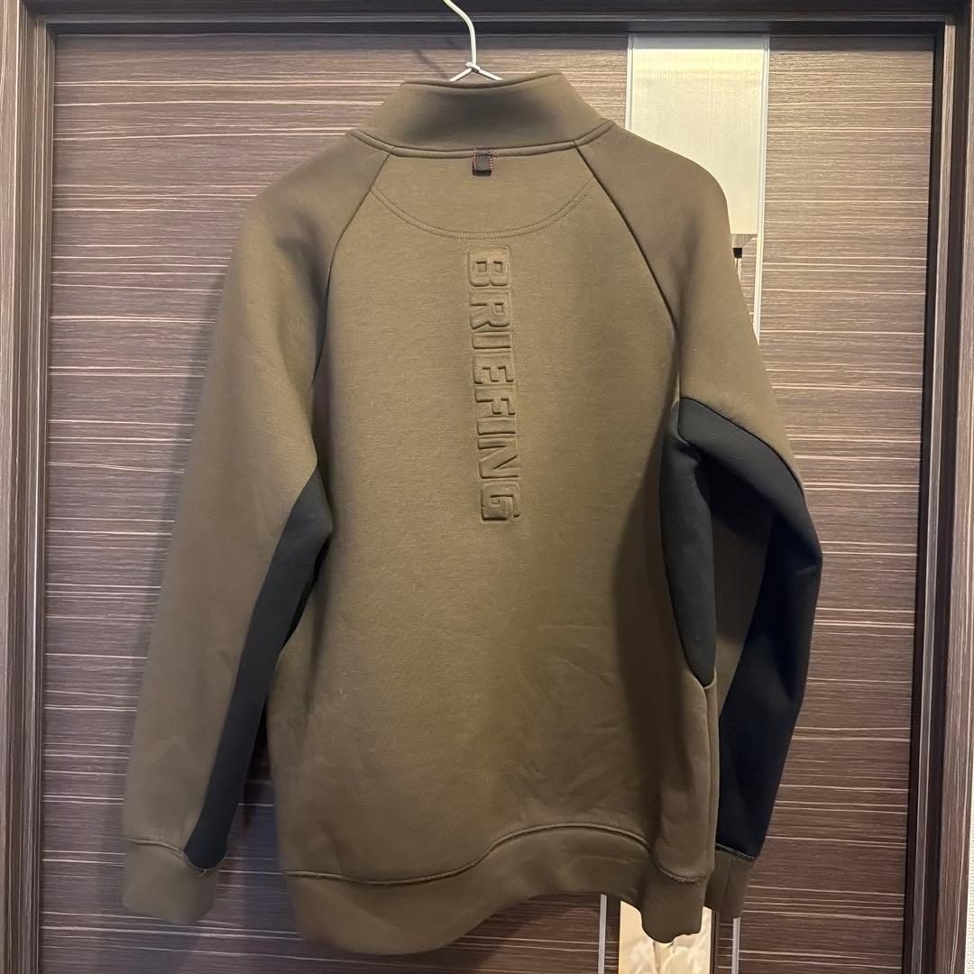 【BRIEFING】WARM 3D LOGO HALF ZIP Mサイズ