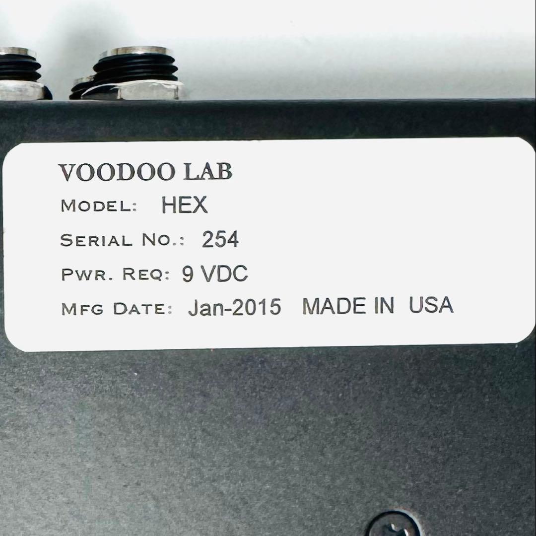 ほぼ未使用 Voodoo Lab HEX 6ループ 元箱付