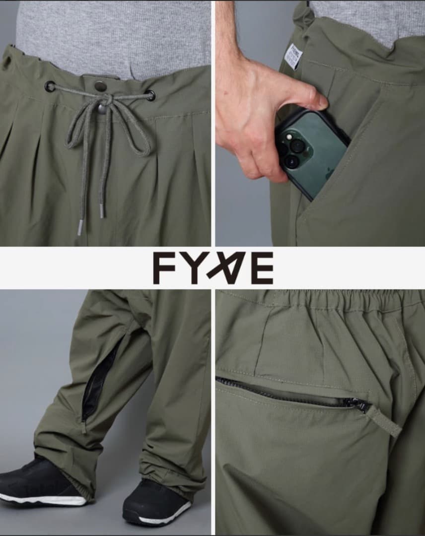 Fyve ファイブ スノーボードウェア パンツ XXL 新品 セット 上下セット