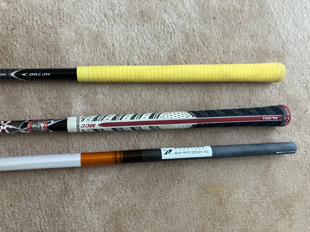 ゴルフ シャフト3本セット