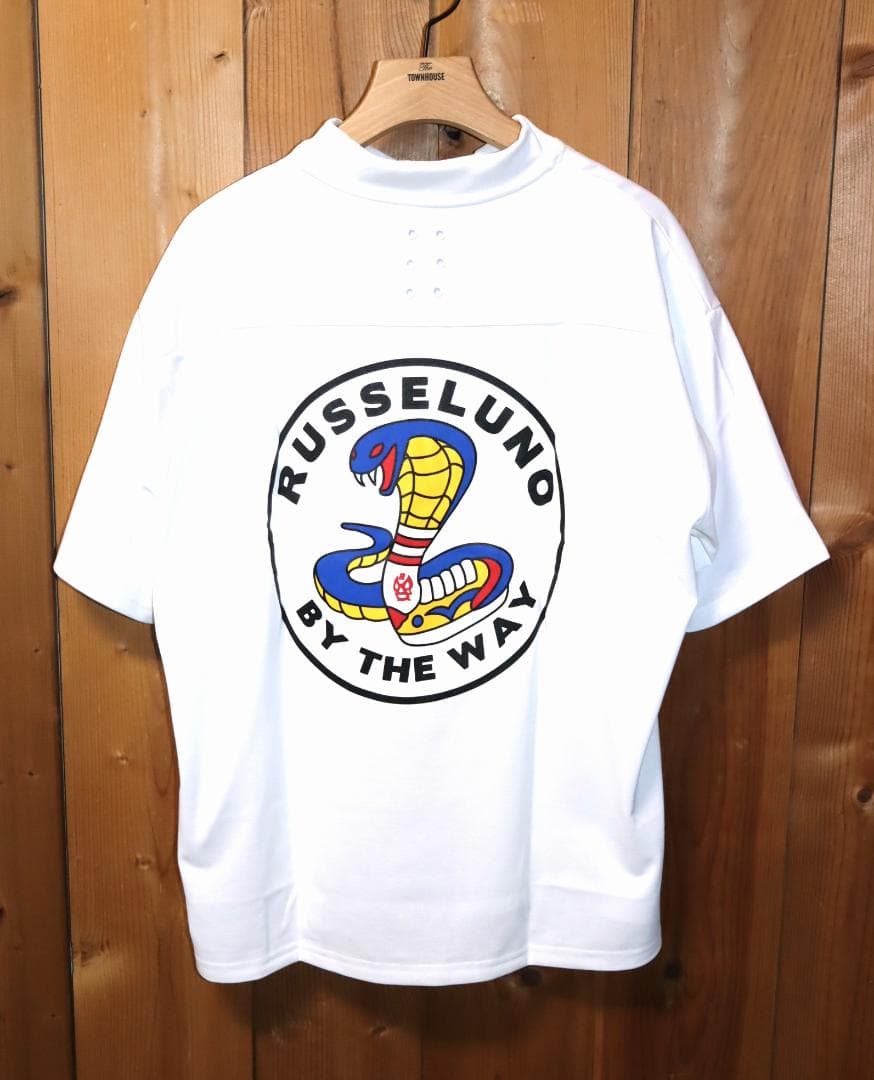 新品 ラッセルノ コブラ モックネックシャツ (6/XLサイズ) Ⓗ