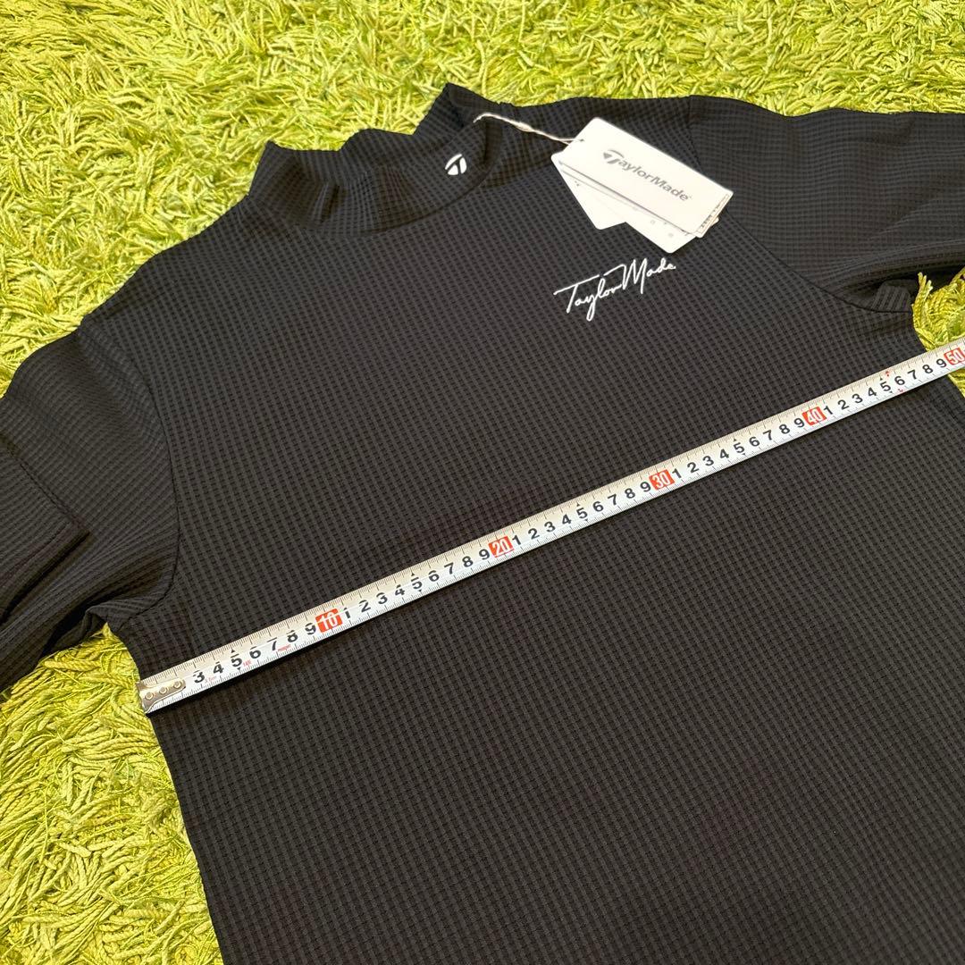 【TaylorMade】L 新品✨春ゴルフ　ロゴモックネックトップス　ハイネック