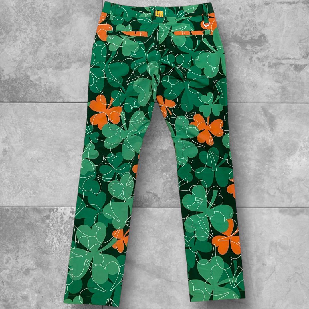 ꧁༺ ラウドマウス LOUDMOUTH 新品 ゴルフロングストレッチパンツ L