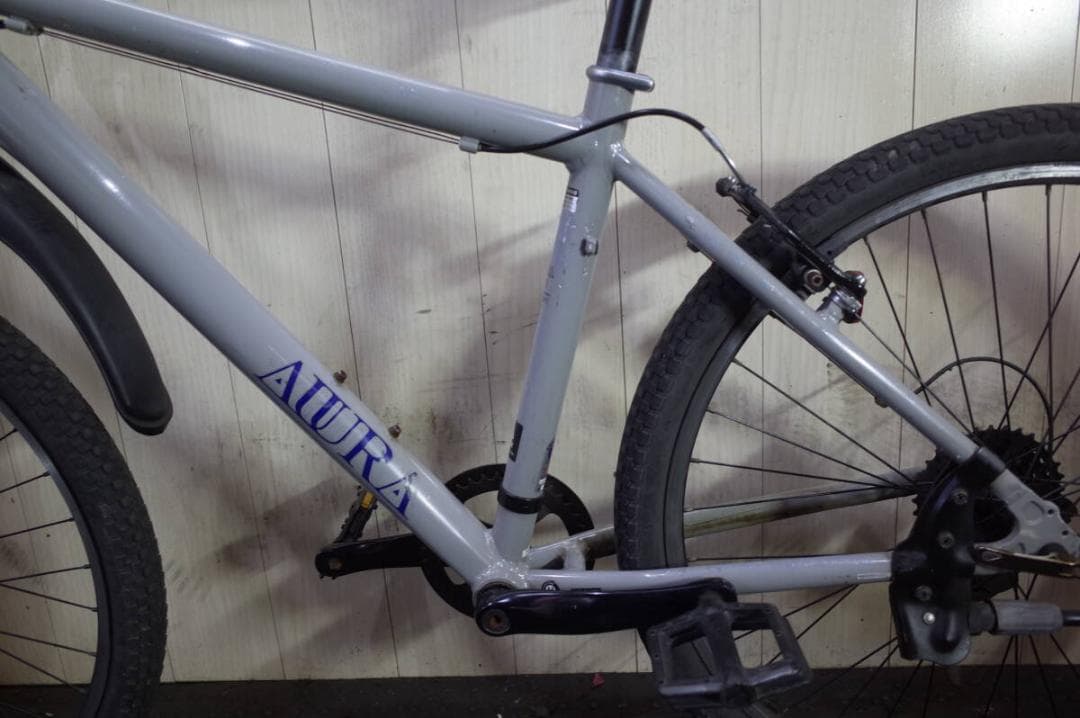 レユニオン AURA オーラ 26型 アルミ シマノ8速 430mm MTB