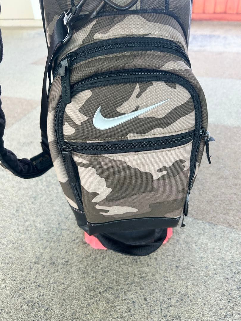 NIKE 迷彩柄　キャディバッグ　ゴルフ