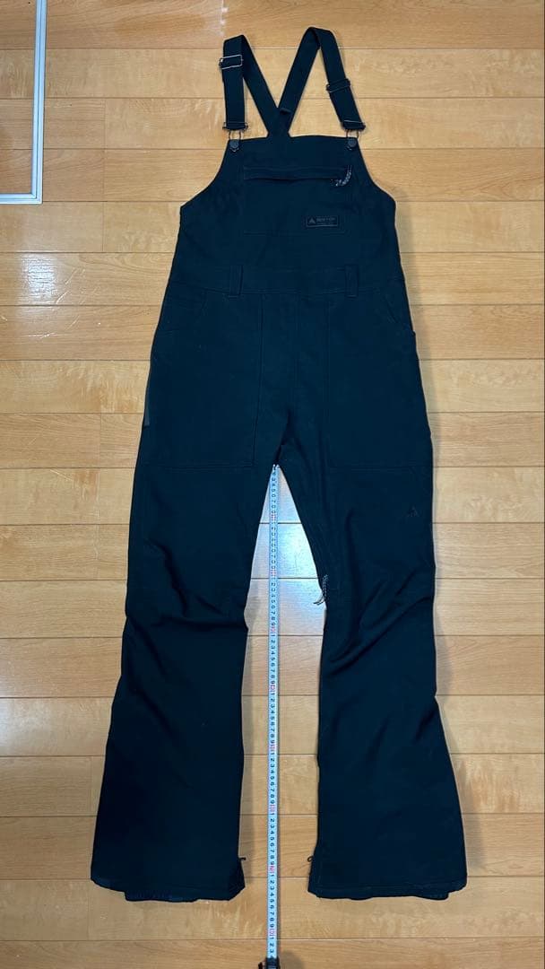 BURTON ビブパンツ Mサイズ　レディース　バートン　ブラック