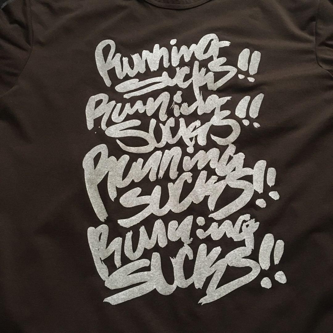 【XL】answer4 “Running Sucks! 01”Tshirt