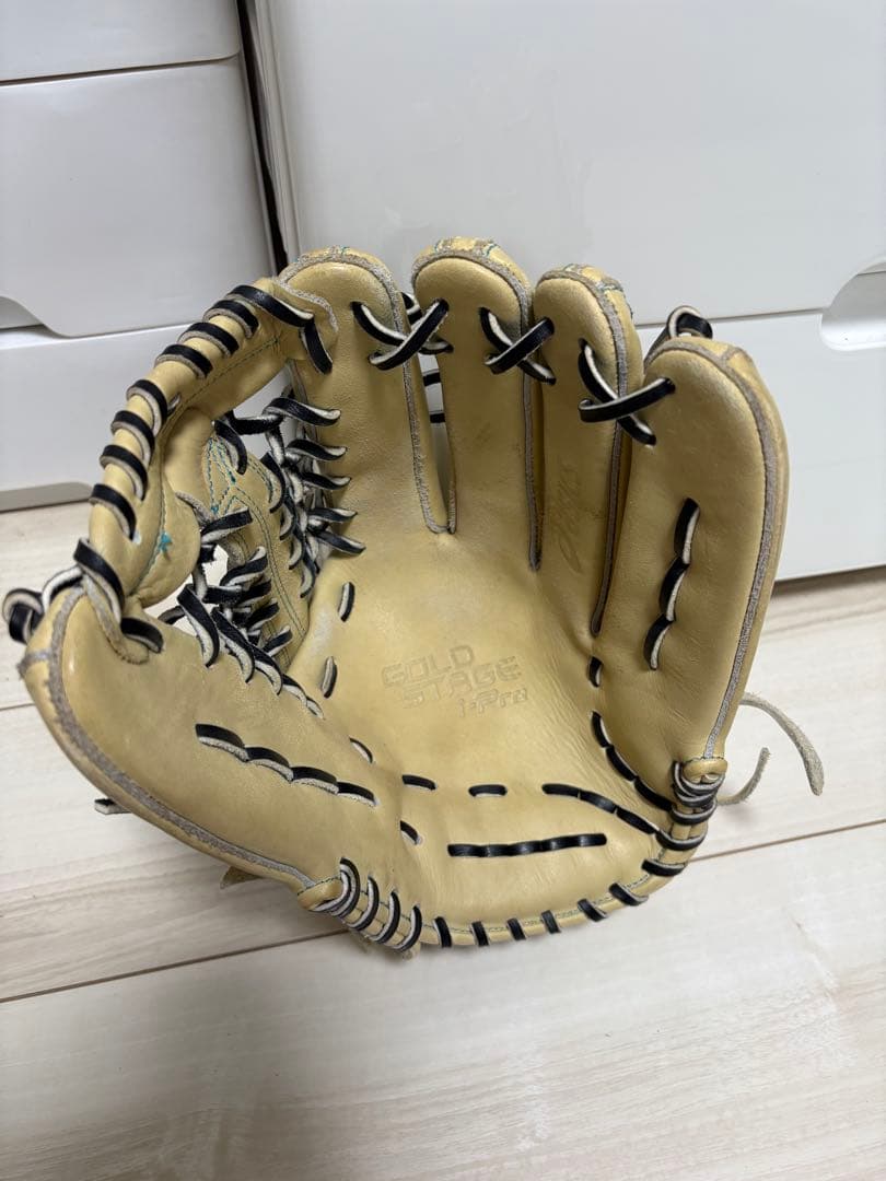 【デイビット様用】アシックス　軟式野球　外野手右投げ用