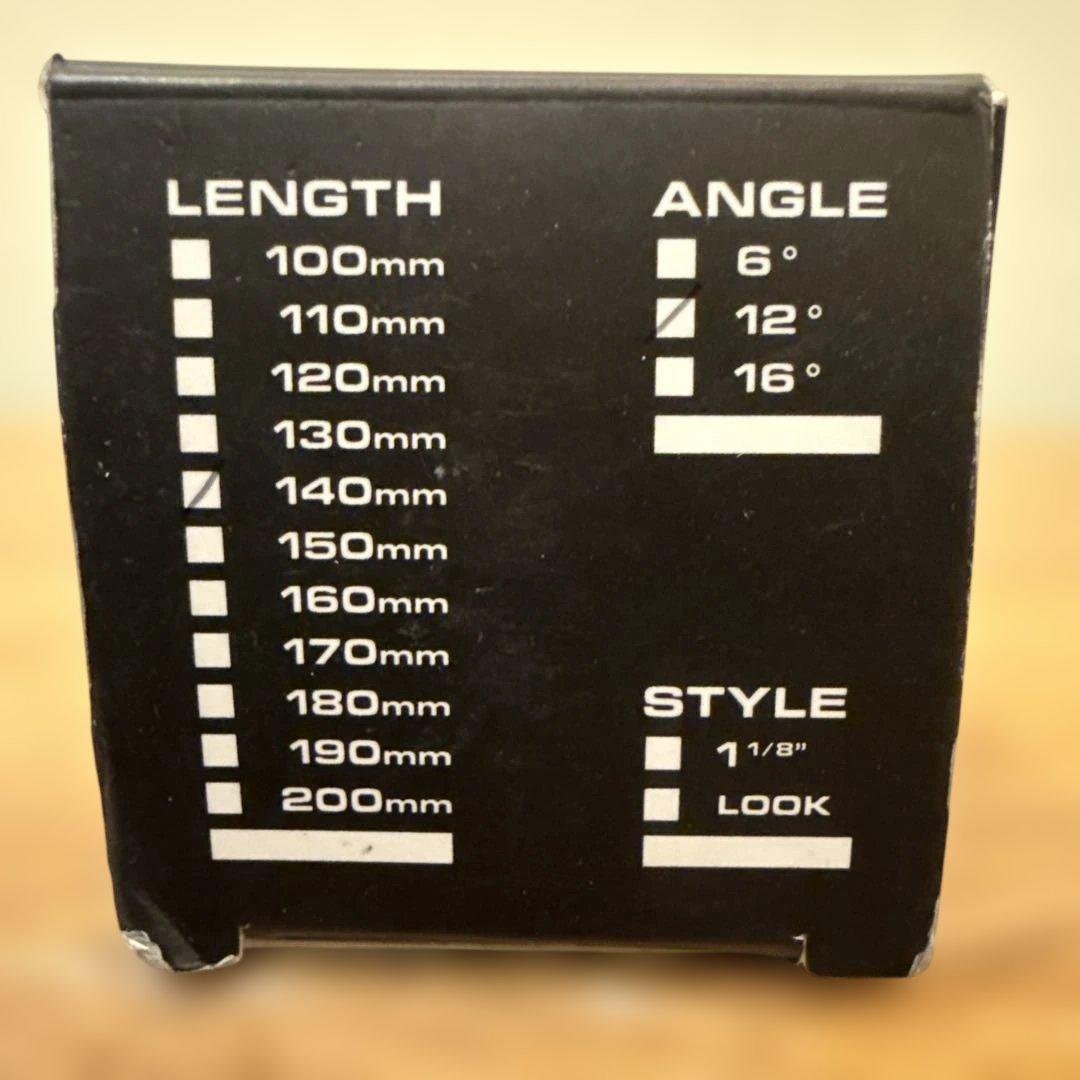 Velobike ステム 140mm ±12° 箱あり ほぼ未使用