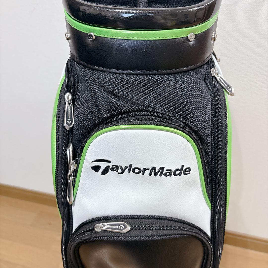 K466 TaylorMade キャディバッグ グリーンブラック フード無し