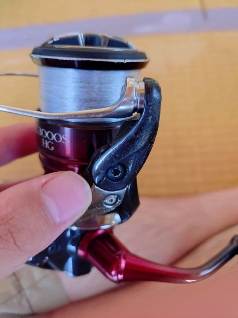 C3000S HG スピニングリール　セフィア　傷あり