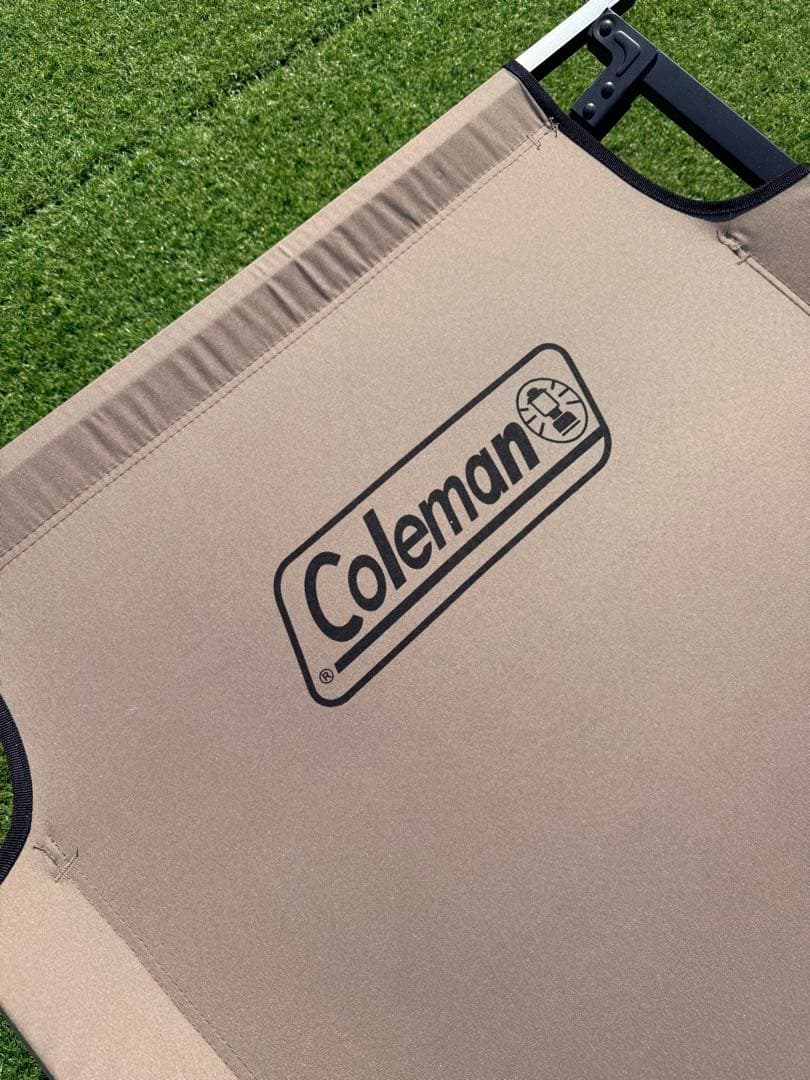 超美品！Coleman コット ブラウン 折りたたみ式